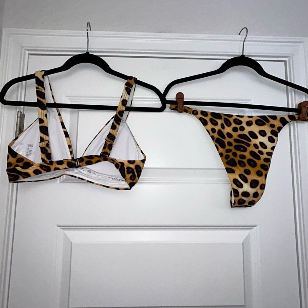 New, Infamous Swim Lola Top Stella Bottom Two Piece Cheeky Swimsuit Bikini Set - Picture 9 of 9